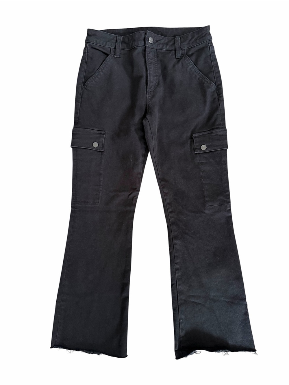 Joe's Jeans Black Frankie Mid-Rise Bootcut